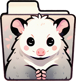 Delighted Opossum Icon